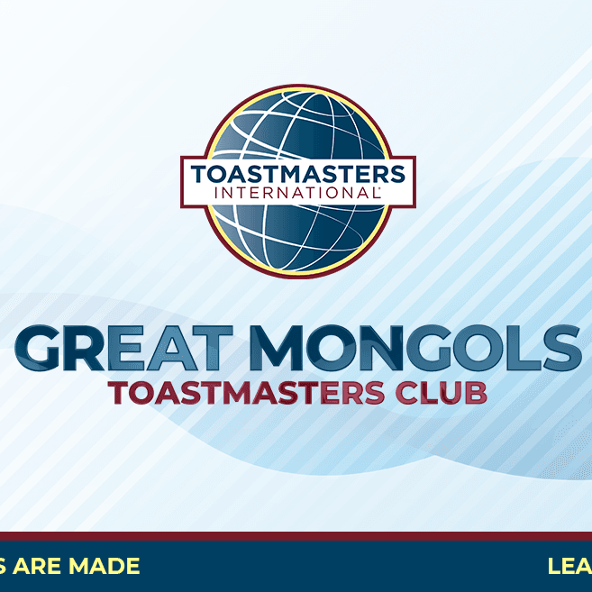  Great Mongols Toastmasters Club meeting