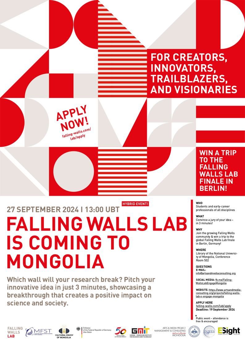 Falling Walls Lab Mongolia'24