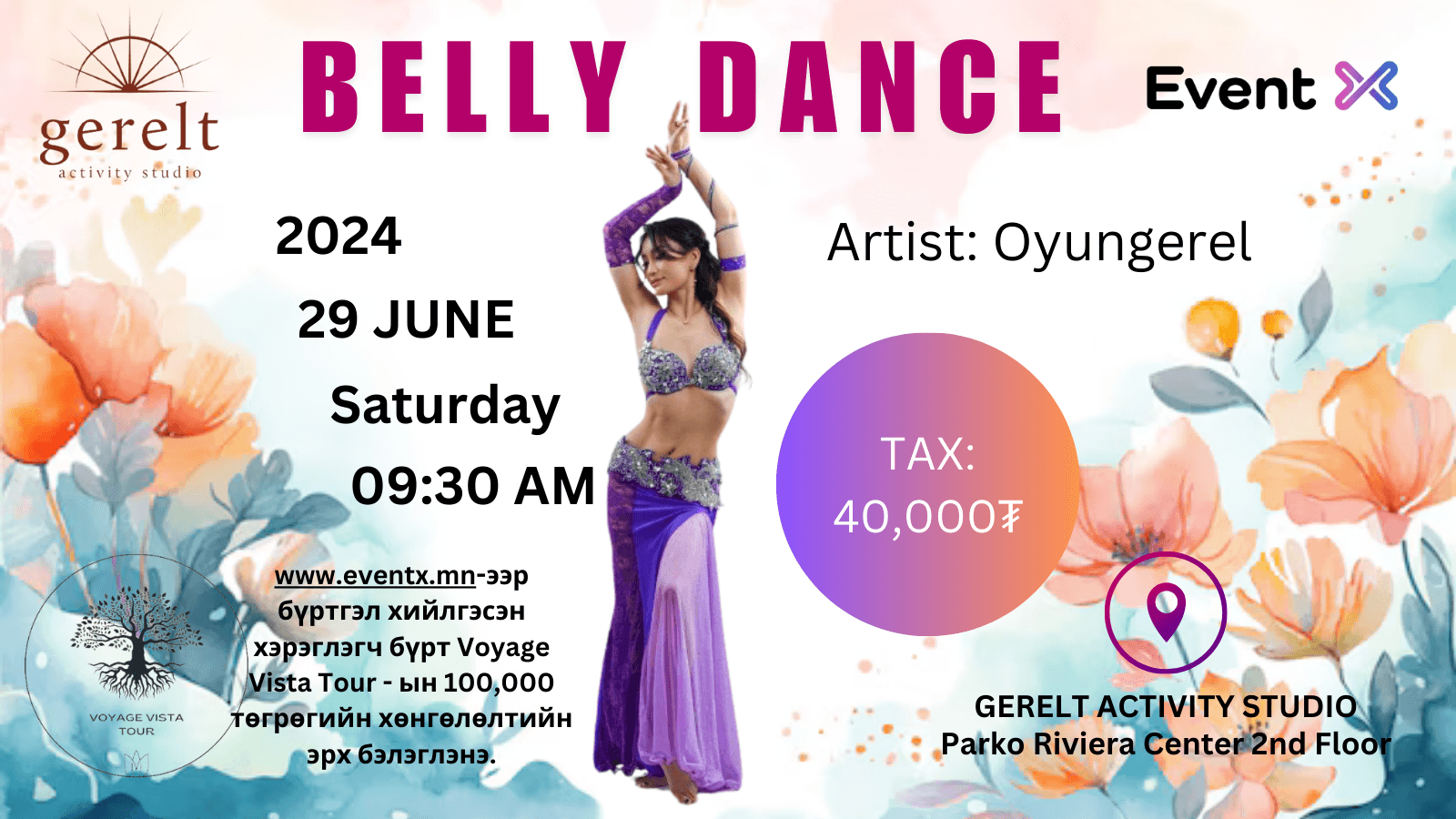 Belly dance event 