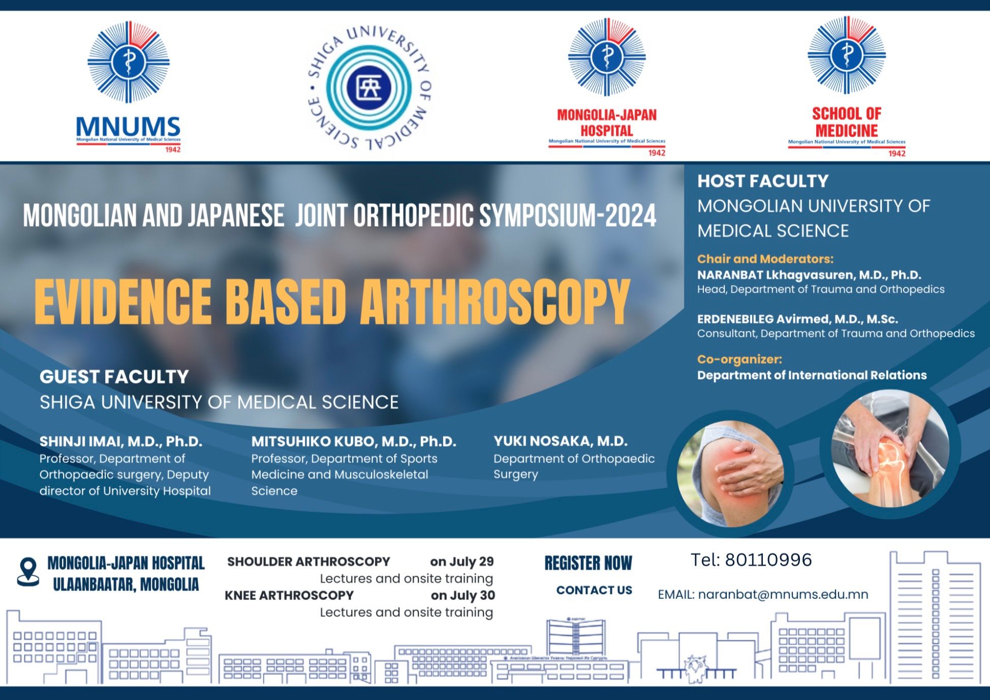 ''MONGOLIA-JAPAN JOINT ORTHOPEDIC SYMPOSIUM-2024᠎''