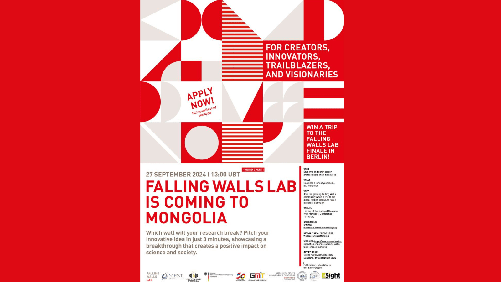 Falling Walls Lab Mongolia'24