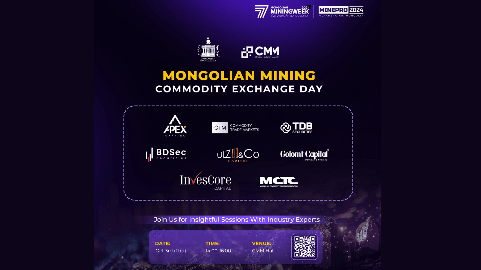 "Mining Week x MinePro Mongolia 2024”