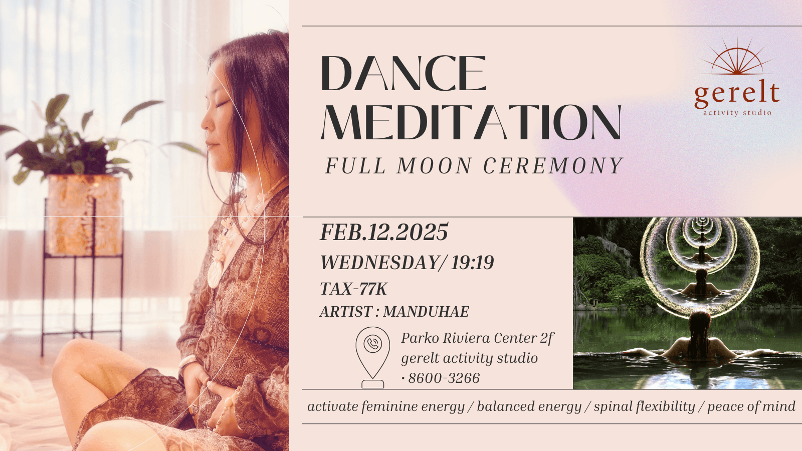 Dance meditation Full moon Ceremony 