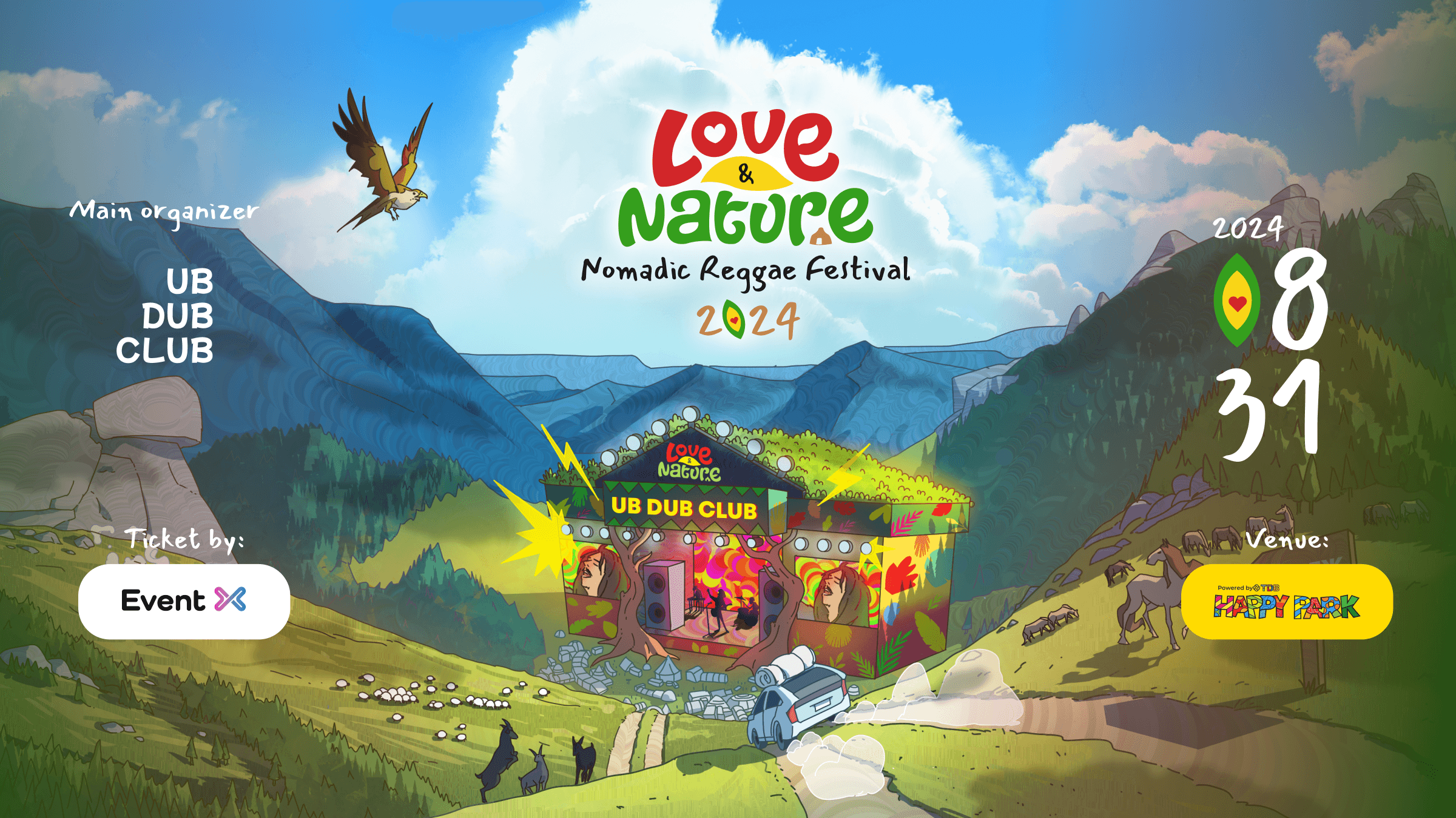 Love &. Nature Nomadic Reggae Festival